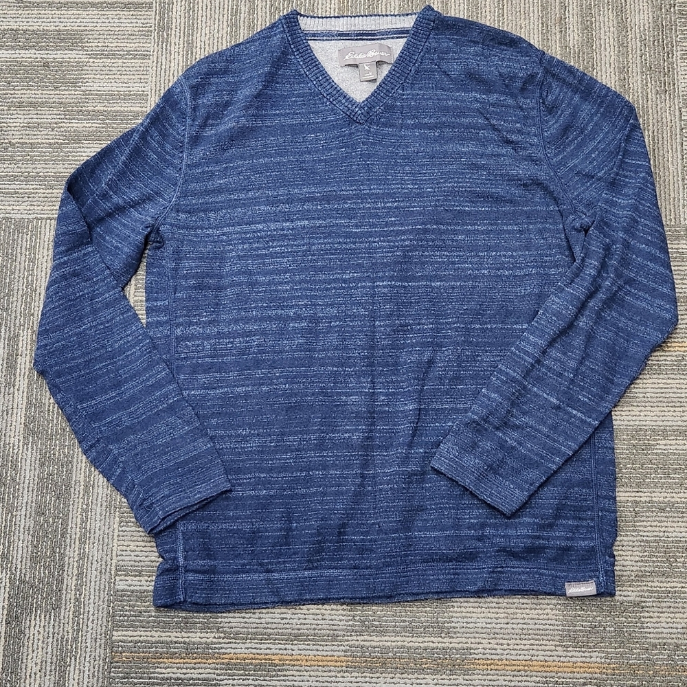 Blue Cotton Wool Blend Garment